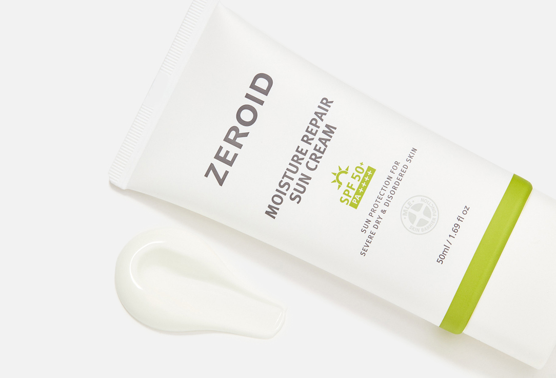 Zeroid Увлажняющий солнцезащитный крем SPF50+ Sun Care