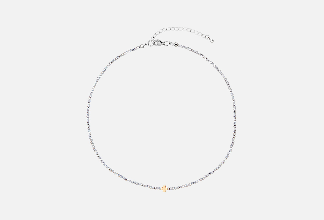 

Чокер BIRUZA, Hematite clover 1 шт