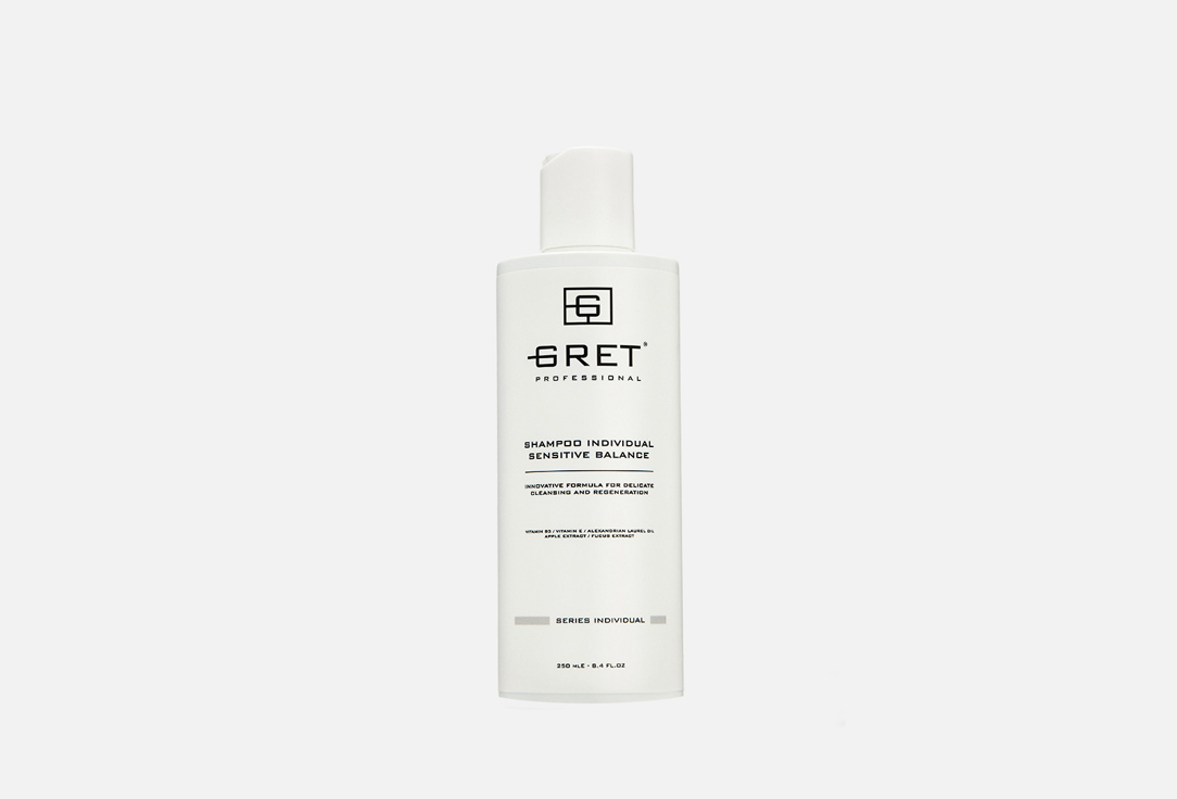 шампунь для чувствительной кожи головы GRET PROFESSIONAL Individual Sensitive Balance 