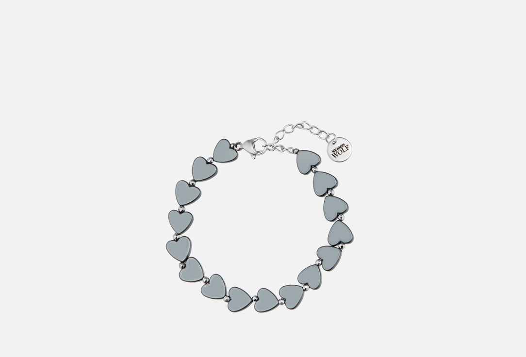 

Браслет на руку MR&MRS WOLF, Из гематита 1 шт