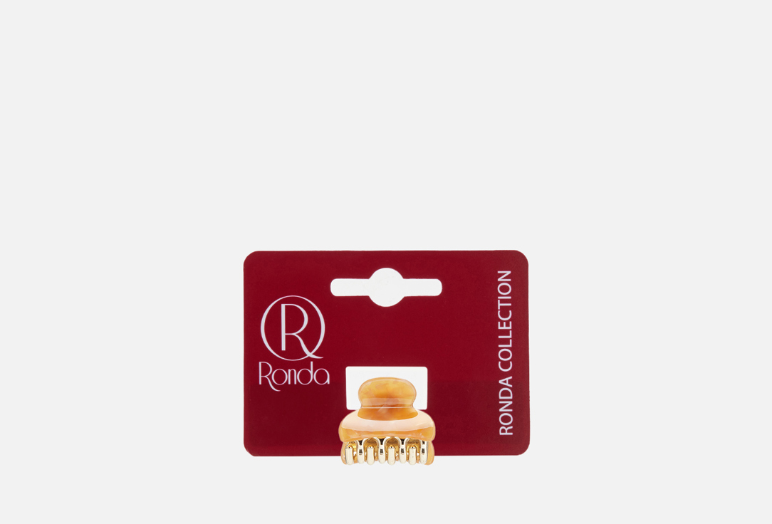 Изображение товара Заколка для волос Ronda Золотая из ацетата с надежной фиксацией