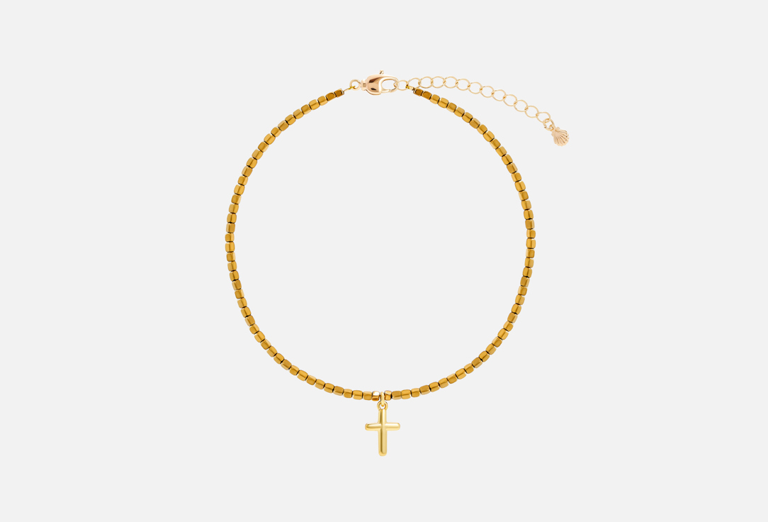 Изображение товара Анклет на ногу Sensitive cross hematite anklet