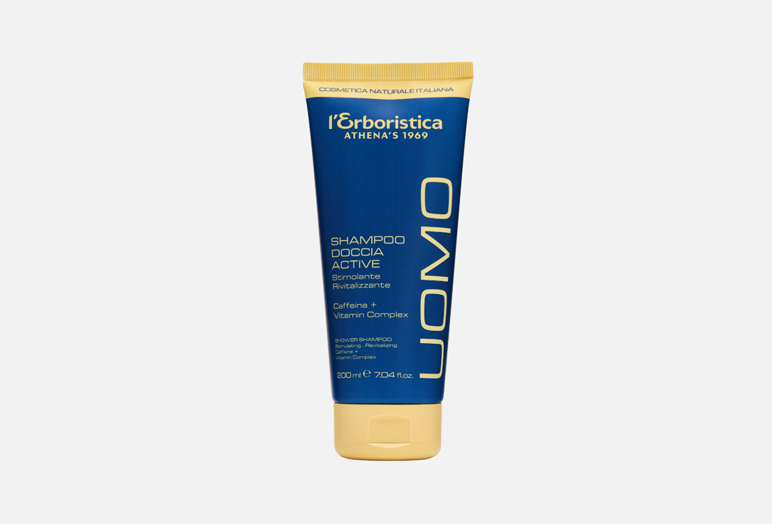 

Шампунь для волос и тела L'ERBORISTICA, UOMO Active 200 мл