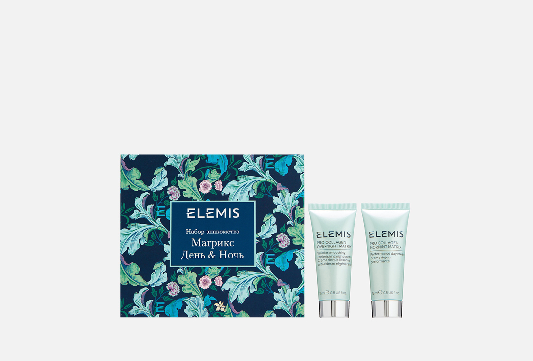 набор средств для лица elemis набор pro collagen skincare stories Набор-знакомство день и ночь ELEMIS Matrix Pro-Collagen Duo Mini Set 1 шт