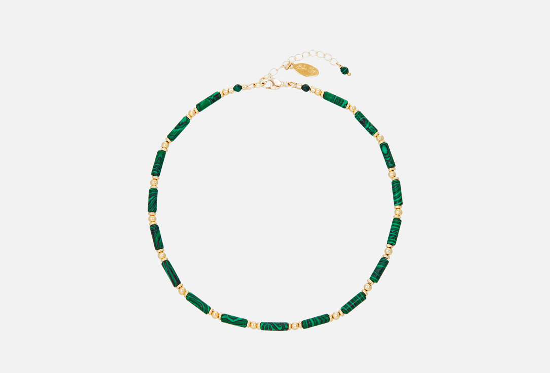 цена Ожерелье из малахитовых трубочек BLUEJAY Morocco 1 шт