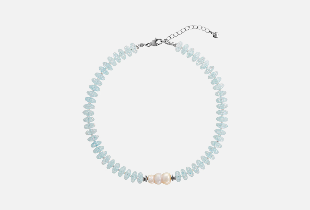 

Ожерелье из сахарного кварца BLUEJAY, Candy Blue 1 шт