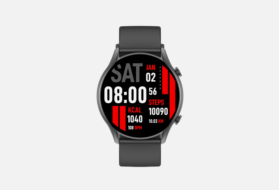 цена Смарт-часы KIESLECT Kr Black 1 шт