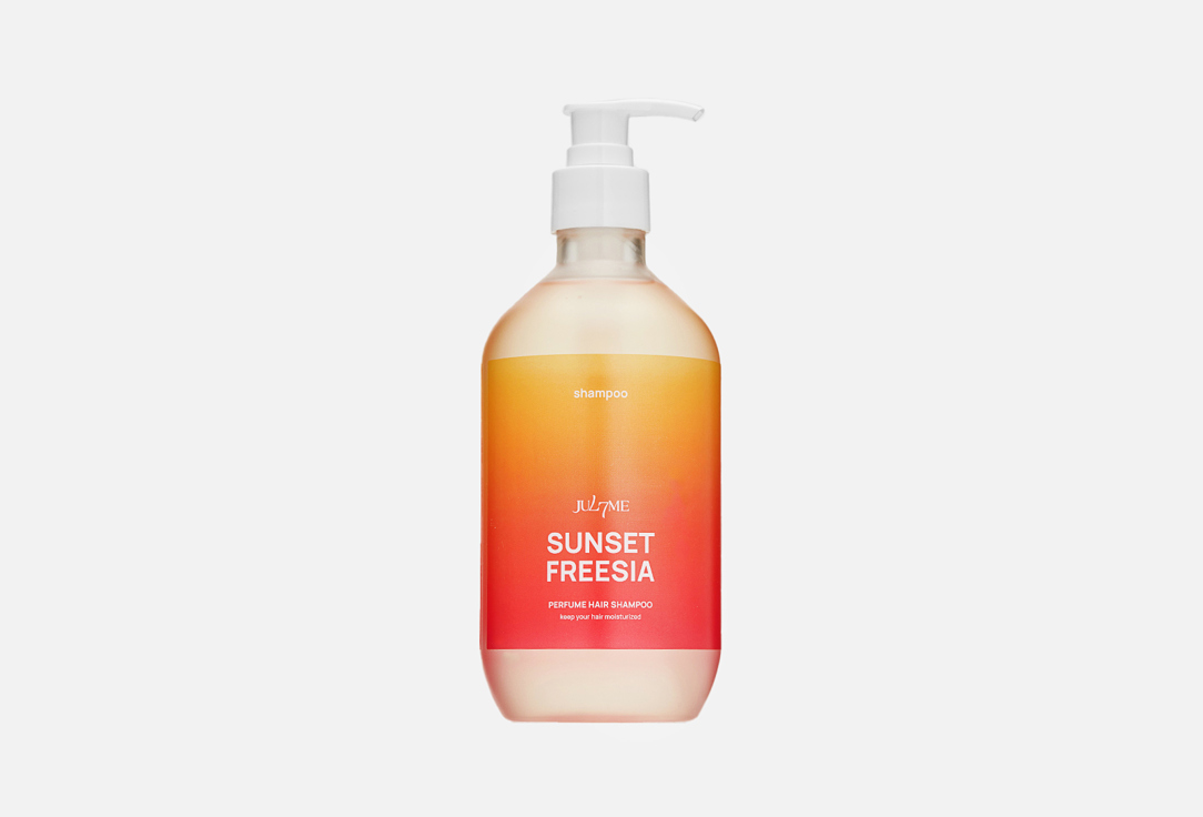 цена Парфюмированный шампунь для волос JUL7ME Perfume Hair Shampoo Sunset Freesia 500 мл