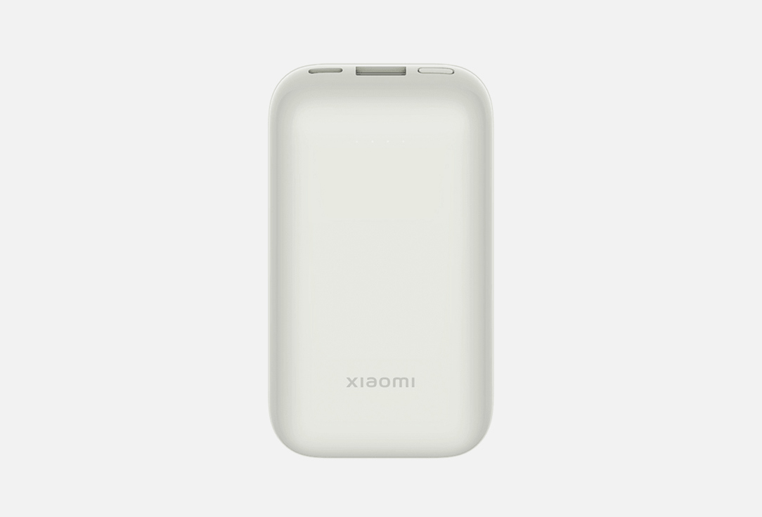 Аккумулятор внешний XIAOMI 33W 10000mAh Pocket Edition Pro Ivory 1 шт аккумулятор внешний xiaomi 10000mah 3 ultra compact