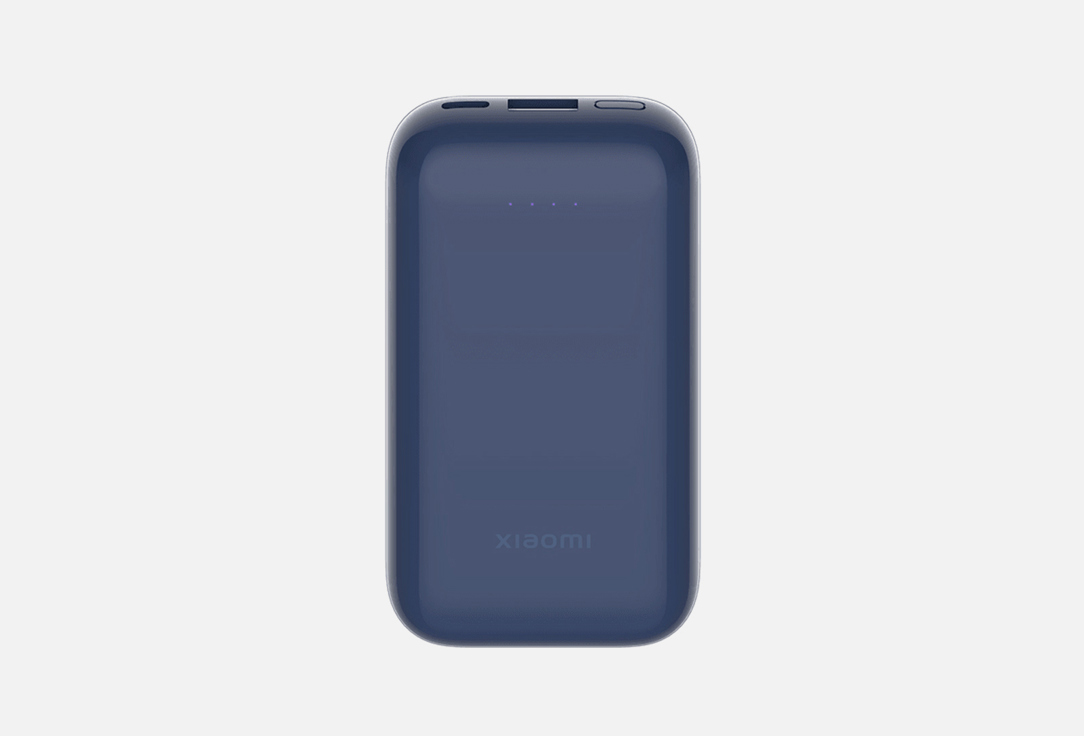 Аккумулятор внешний XIAOMI 33W 10000mAh Pocket Edition Pro Blue 1 шт внешний аккумулятор зми qb823 pro dark blue zmkqb823cnbl