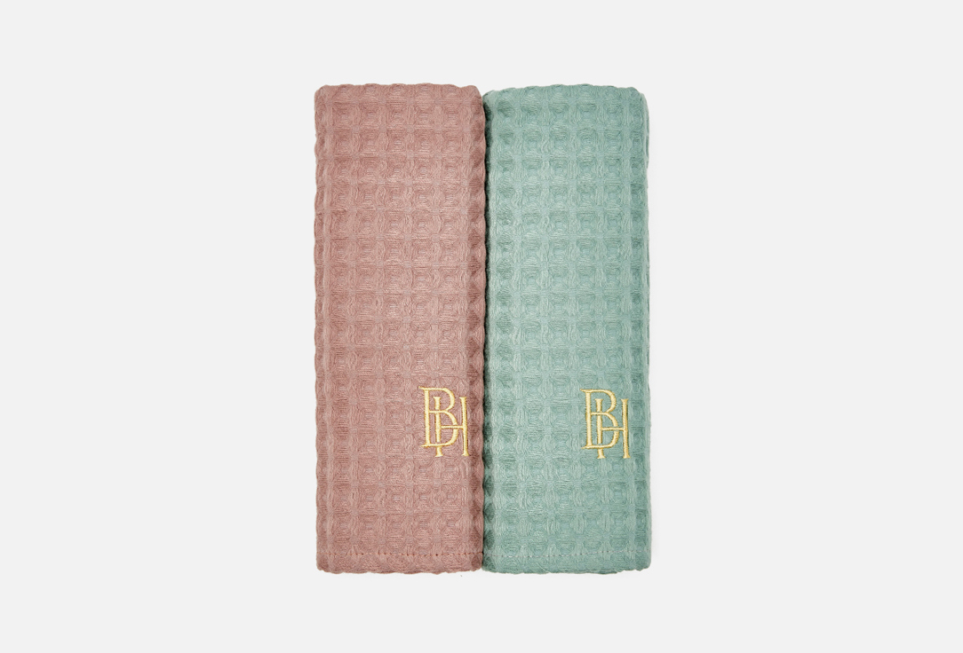 

Комплект полотенец BELLEHOME, Мультиколор, Honey foam 50х70 2 шт