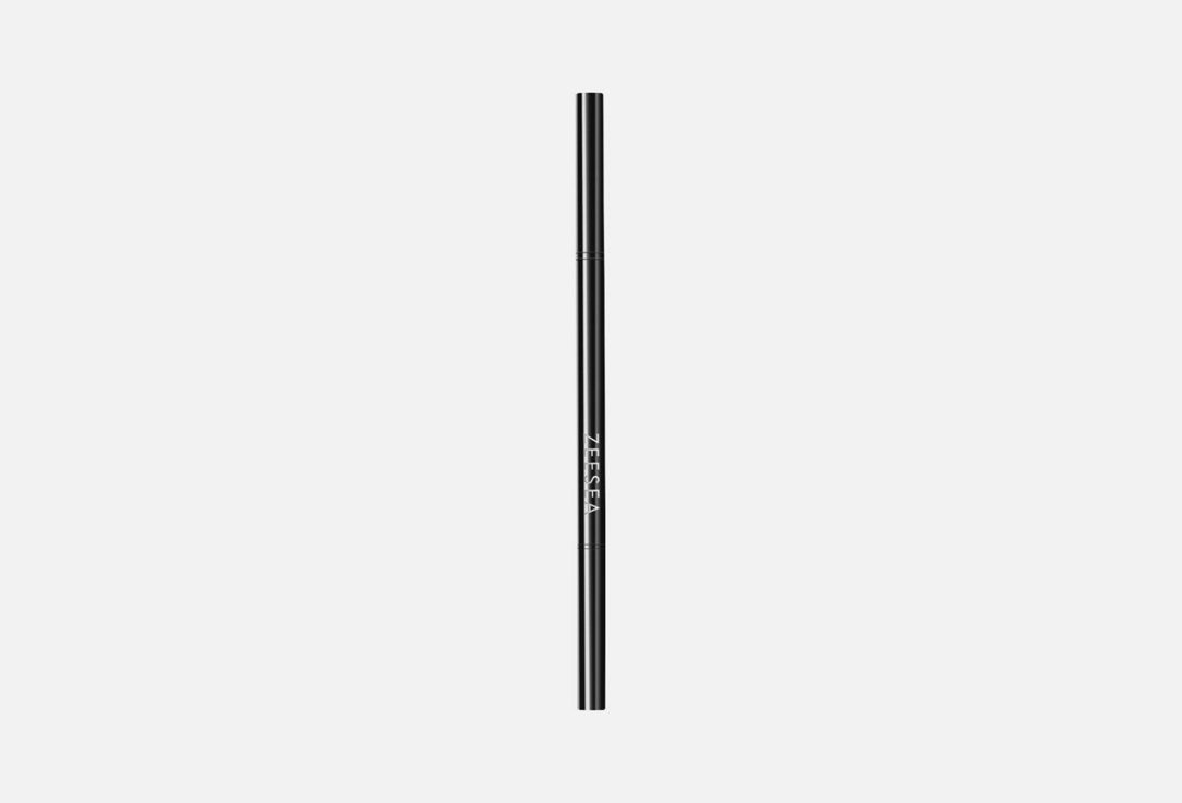 Карандаш для бровей треугольный ZeeSea Eyebrow pencil black / темный