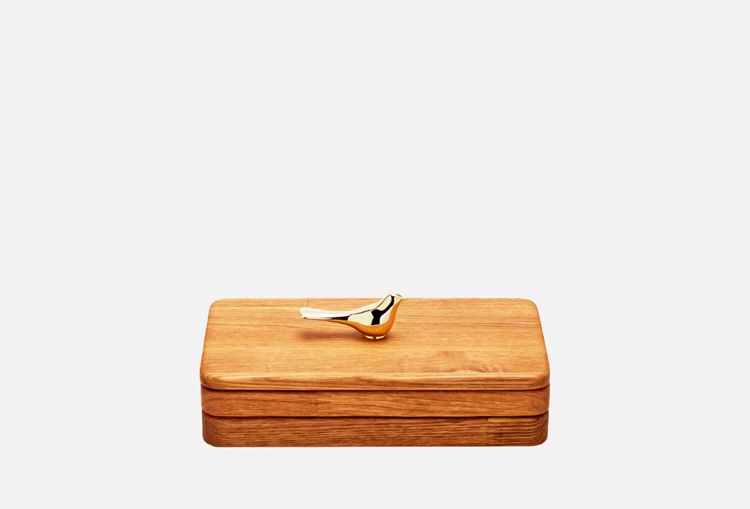 Изображение товара Шкатулка Welovewood с ручкой птичка