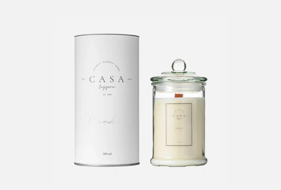 Изображение товара Ароматическая свеча Casa Leggera Santal