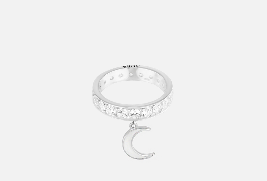 Изображение товара Серебряное кольцо Aura Jewelry Pearl Moon Silver 925 пробы с перламутром