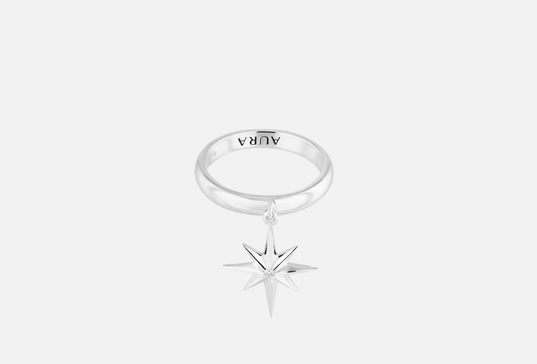 Изображение товара Кольцо серебряное Aura Jewelry Star Sign Zircon Silver
