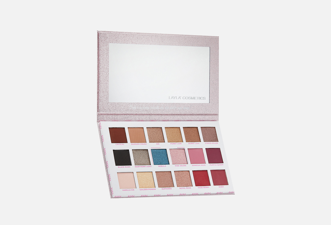 

Палитра для век LAYLA COSMETICS, BABA 23.4 г