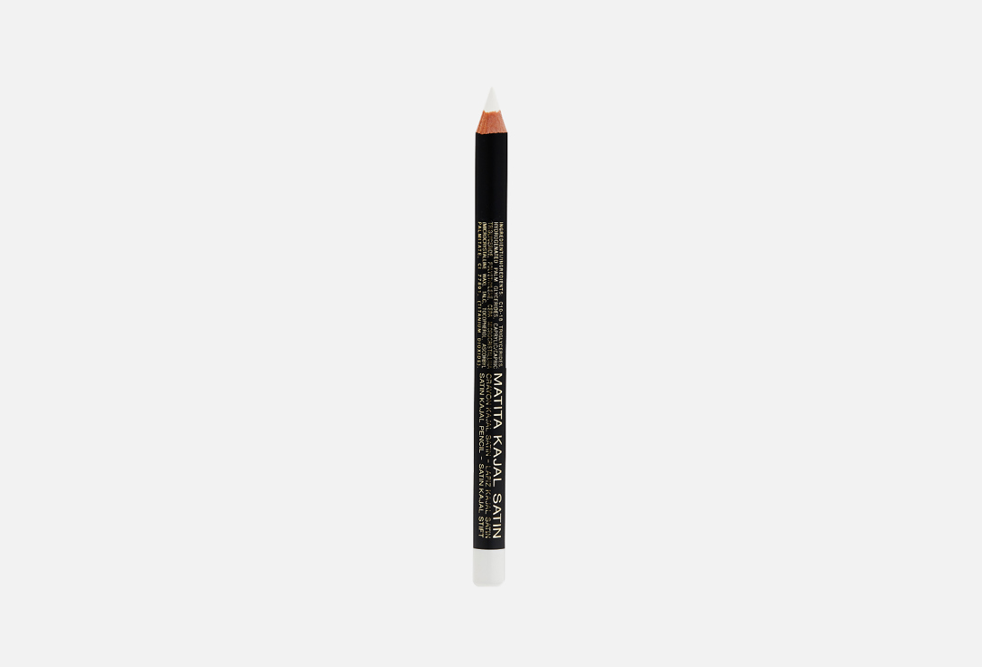 Атласный карандаш-кайал для глаз Layla Cosmetics Kajal Satin Pencil WHITE
