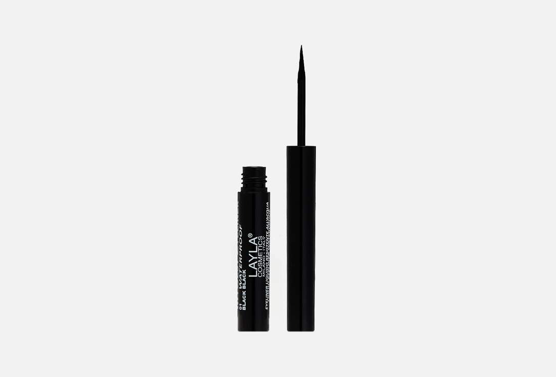 Изображение товара Подводка для глаз Layla Cosmetics My Best Eyeliner жидкая матовая 5 мл Итальянское качество