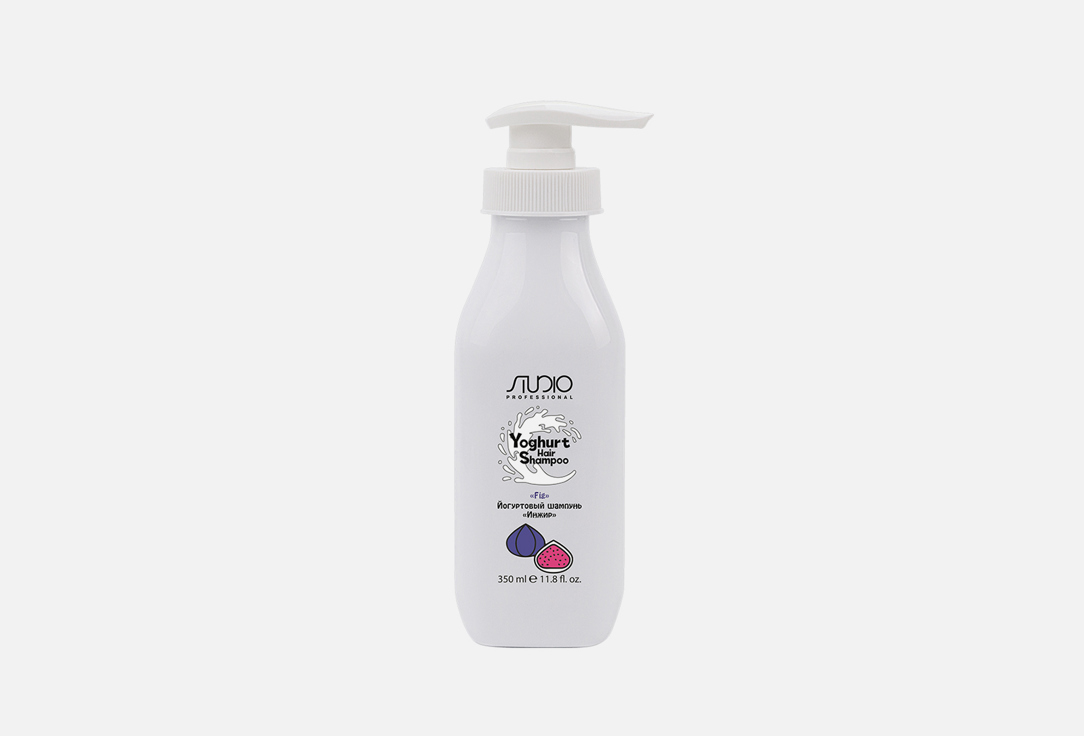 Йогуртовый шампунь для волос KAPOUS  Studio Professional Fig 350 мл цена и фото