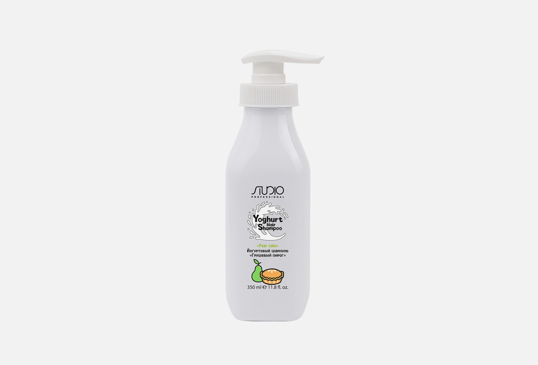 Йогуртовый шампунь для волос KAPOUS Studio Professional Pear pie 350 мл