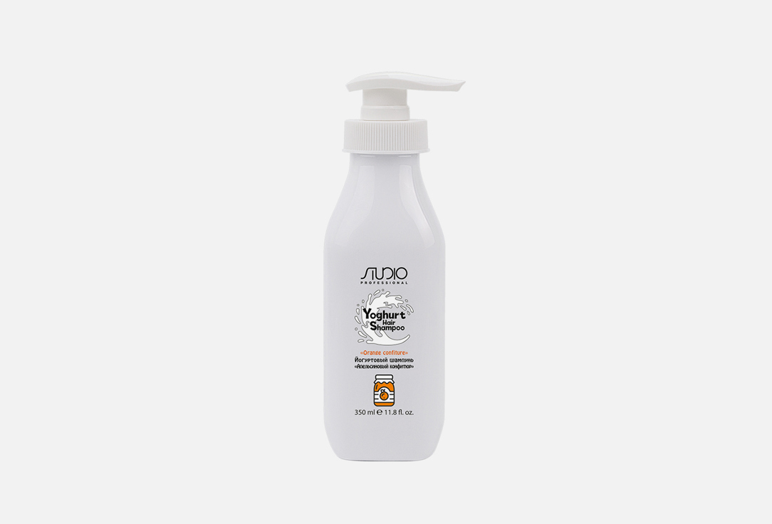 Йогуртовый шампунь для волос Kapous Studio Professional Orange confiture 