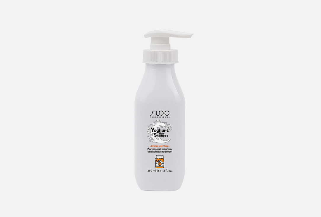 Йогуртовый шампунь для волос Kapous Studio Professional Orange confiture 