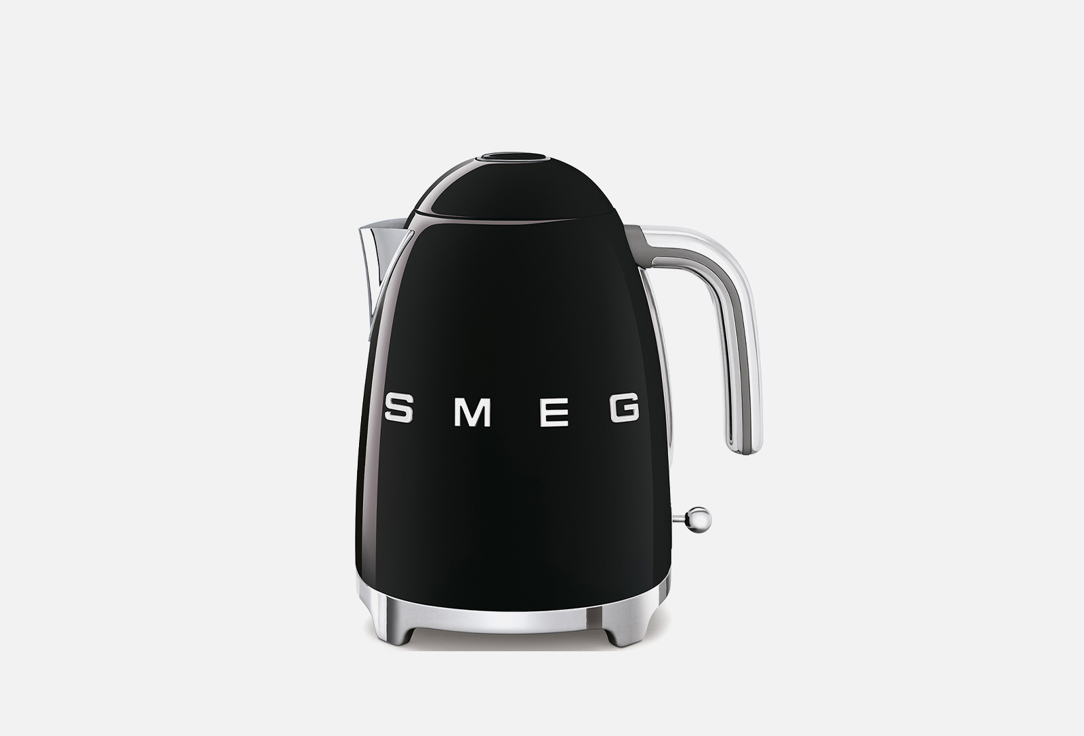 Чайник SMEG KLF03BLEU черный 1 шт чайник электрический с регулируемой температурой smeg klf04cruk кремовый