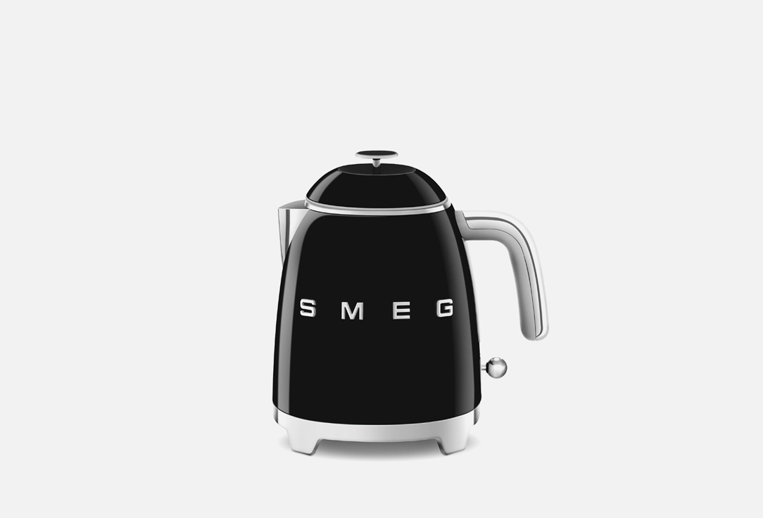 Чайник SMEG KLF05BLEU черный 1 шт чайники smeg мини чайник электрический 0 8 л пастельный зеленый