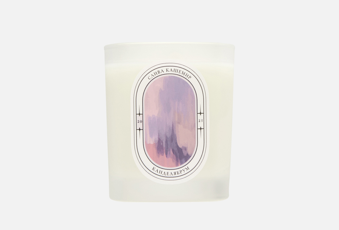 Изображение товара Ароматическая свеча Канделябрум с ароматом кашемировой сливы