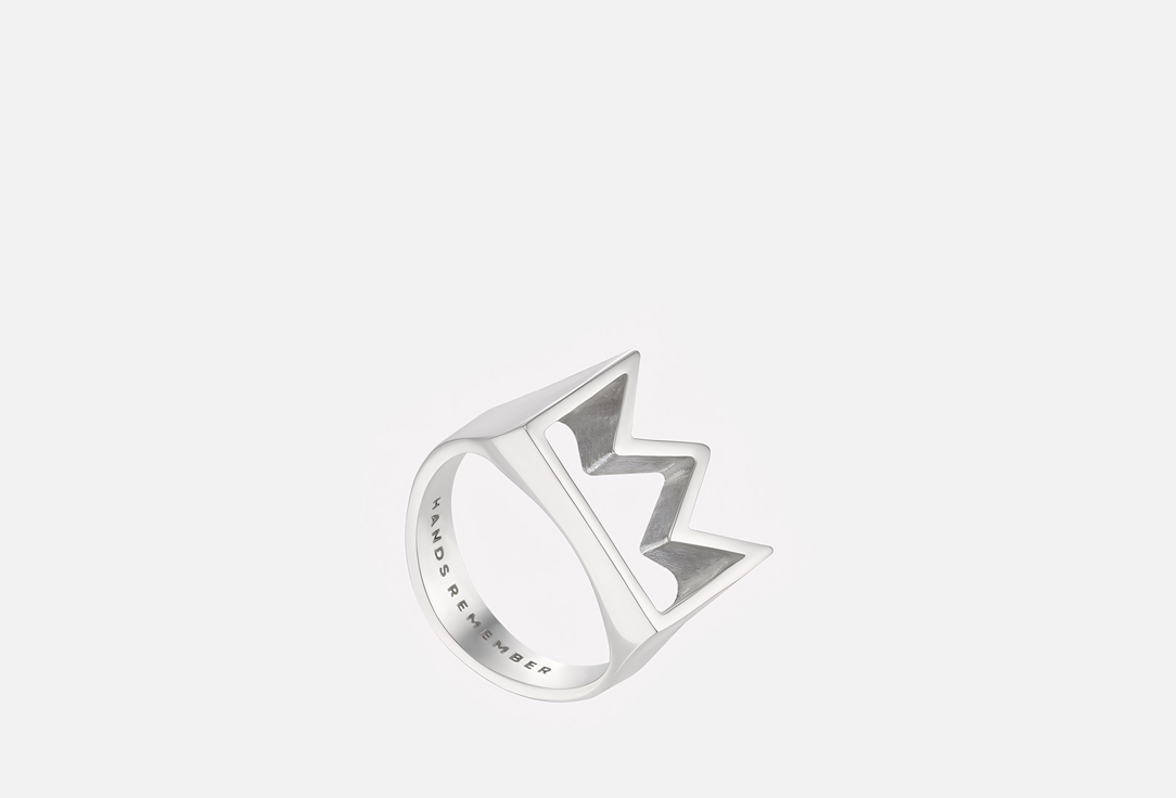 Изображение товара Серебряное кольцо Hands Remember Crown 925 пробы, стильное и износостойкое украшение