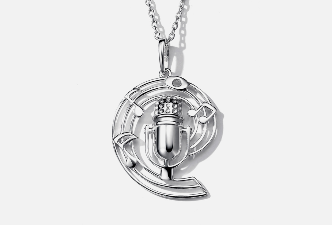 Подвеска Pepela Jewelry Silver Microphone  