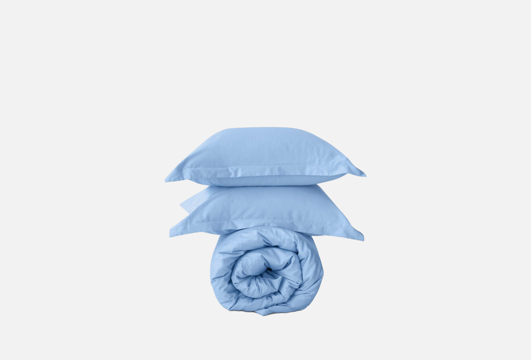 Комплект постельного белья MORФEUS North Blue полутороспальный 1 шт простыни chicco набор постельного белья для baby hug 2 простыни
