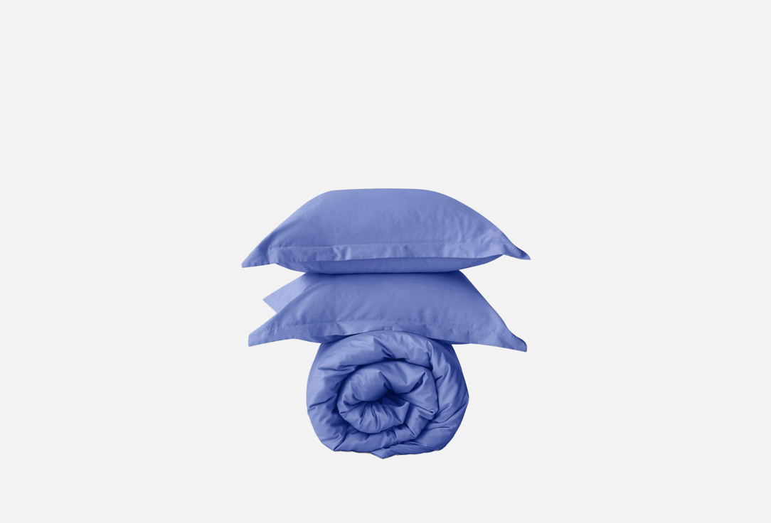 Комплект постельного белья MORФEUS Indigo Blue двуспальный 1 шт цена и фото