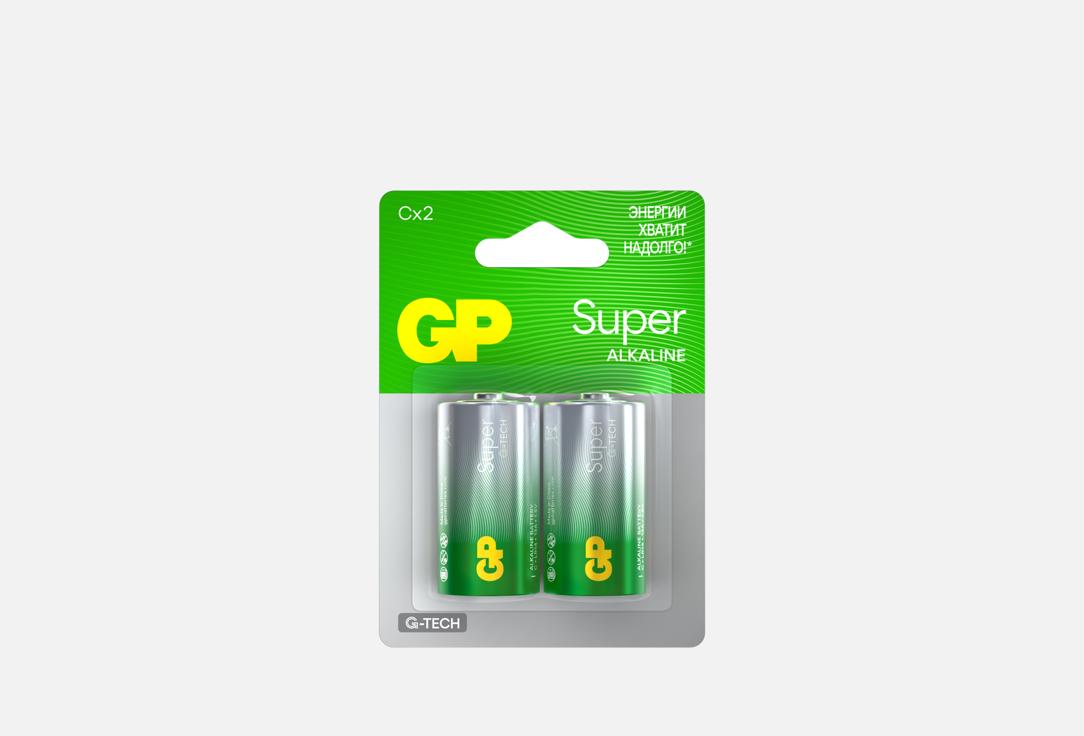 Алкалиновые батарейки GP BATTERIES Super Alkaline C  2 шт