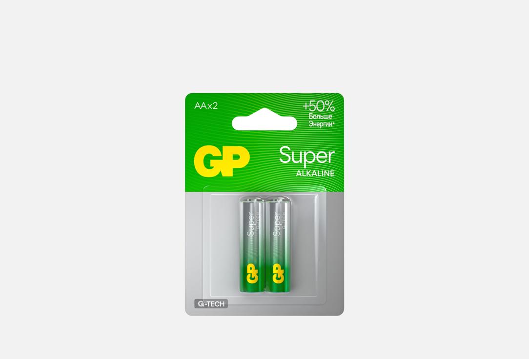 Алкалиновые батарейки GP BATTERIES Super Alkaline АА 2 шт