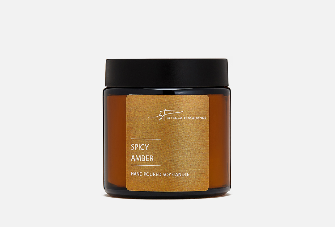 Изображение товара Ароматическая свеча Stella Fragrance Spicy Amber