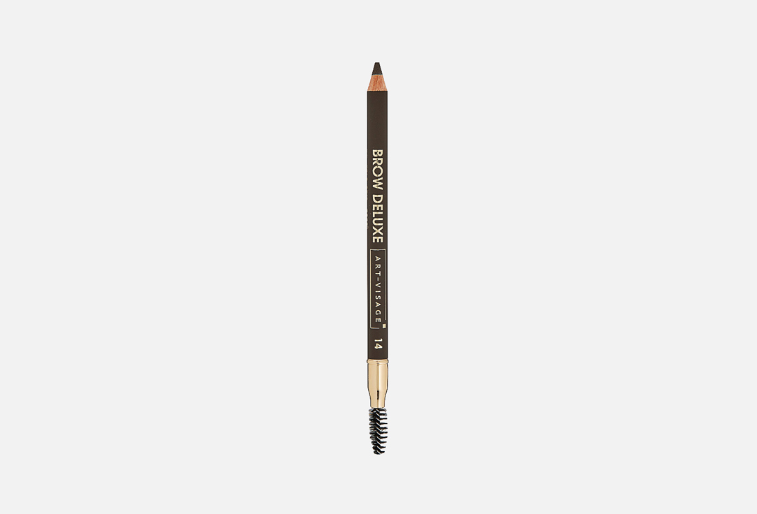 Карандаш для бровей пудровый ART-VISAGE BROW DELUXE 1.19 г карандаш для бровей art visage классический 1 3 г