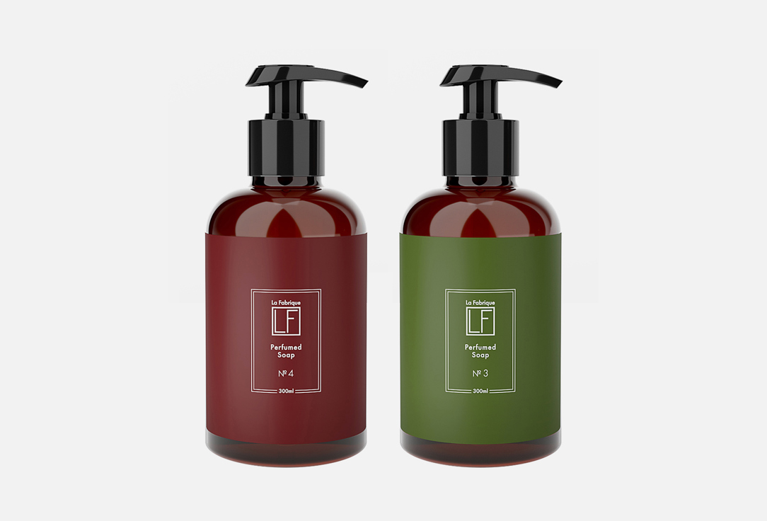 Набор мыло для рук LA FABRIQUE Perfumed Soap №3,№4 1 шт