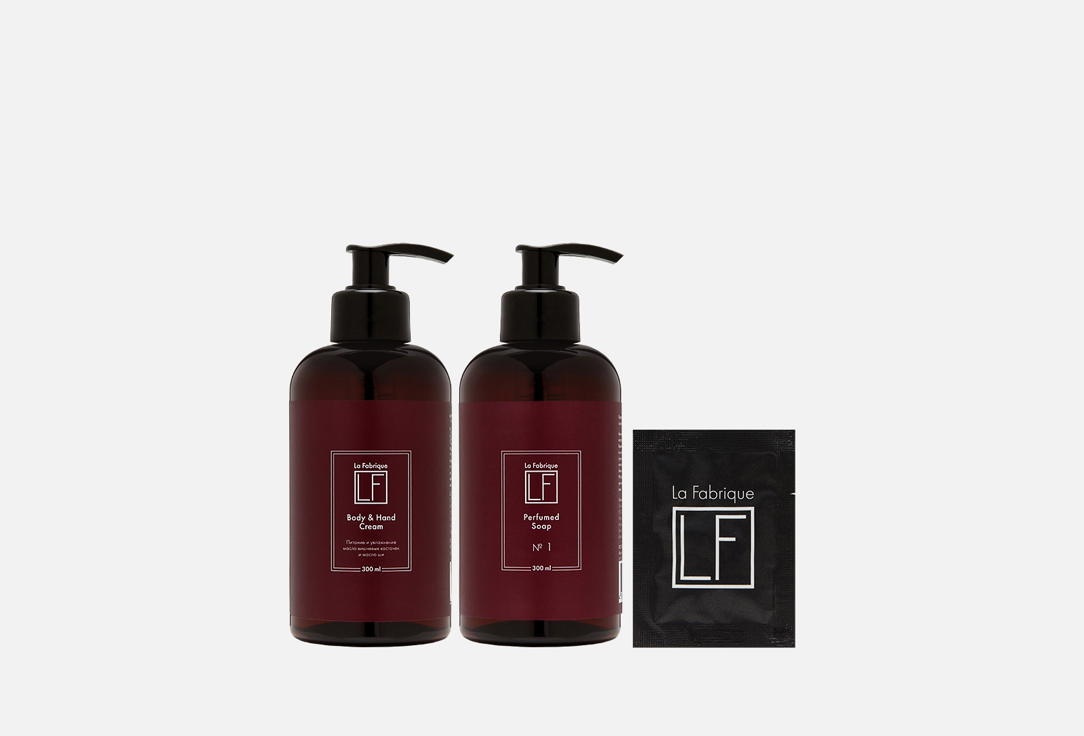 

Набор мыло для рук LA FABRIQUE, Body & Hand Cream,Perfumed Soap №1 1 шт