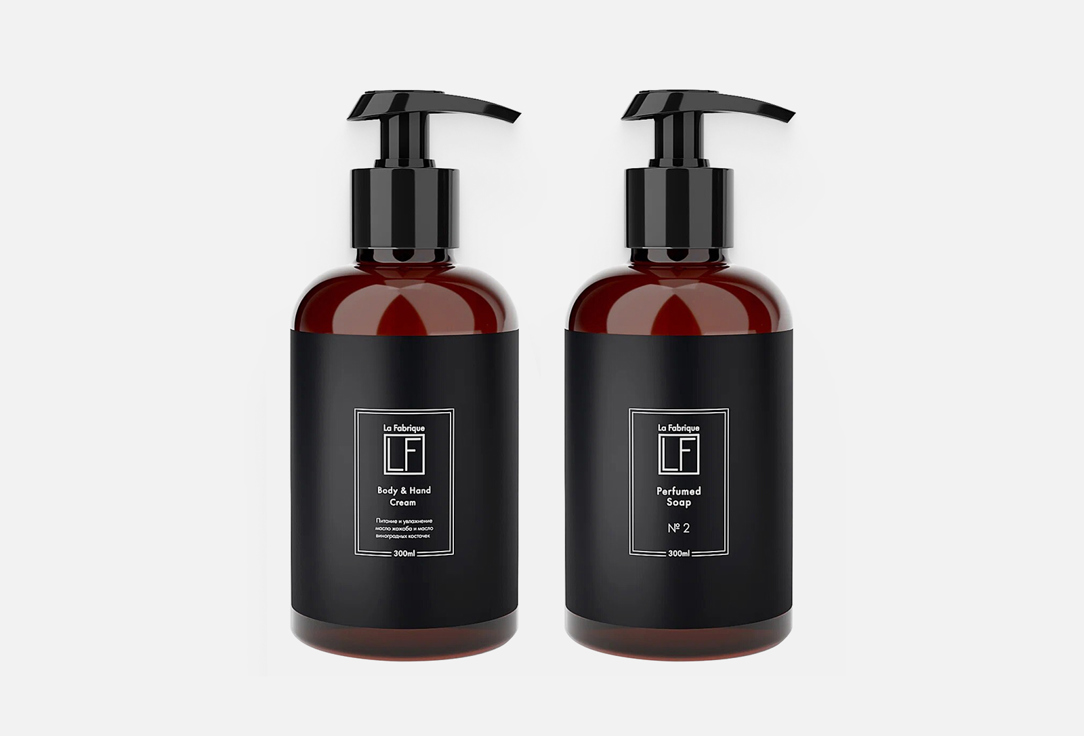 Набор мыло для рук LA FABRIQUE Body & Hand Cream,Perfumed Soap №2 1 шт уход за телом la fabrique крем для рук и тела “body