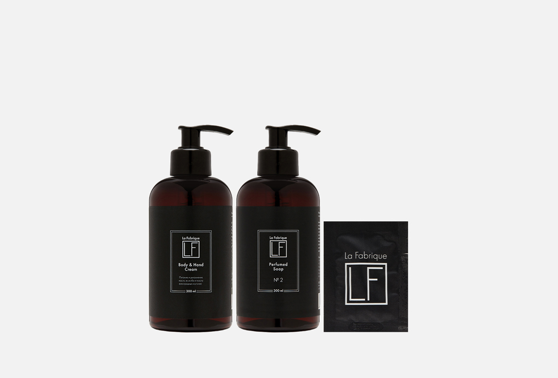 

Набор мыло для рук LA FABRIQUE, Body & Hand Cream,Perfumed Soap №2 1 шт