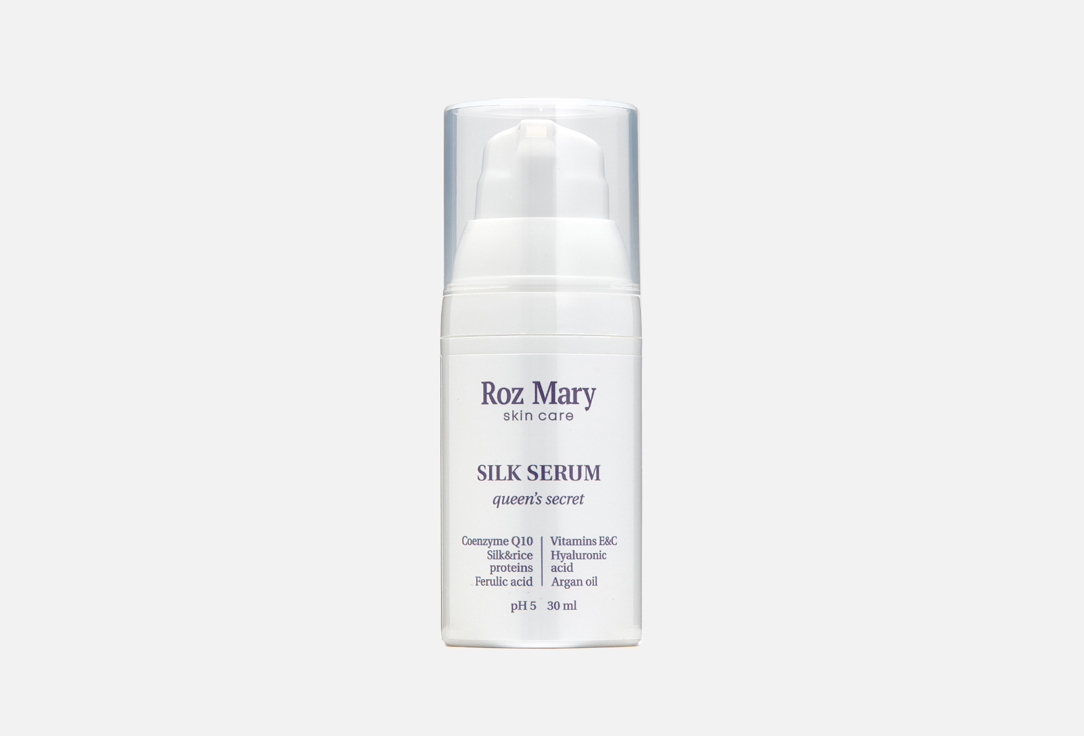Увлажняющая сыворотка для лица ROZ MARY Silk Serum 30 мл гель для лица mary
