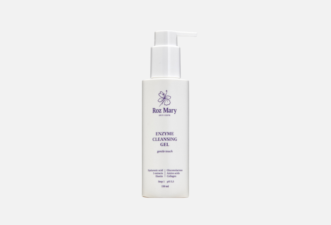 Энзимный гель для ежедневного очищения кожи ROZ MARY Enzyme Cleansing Gel 150 мл цена и фото