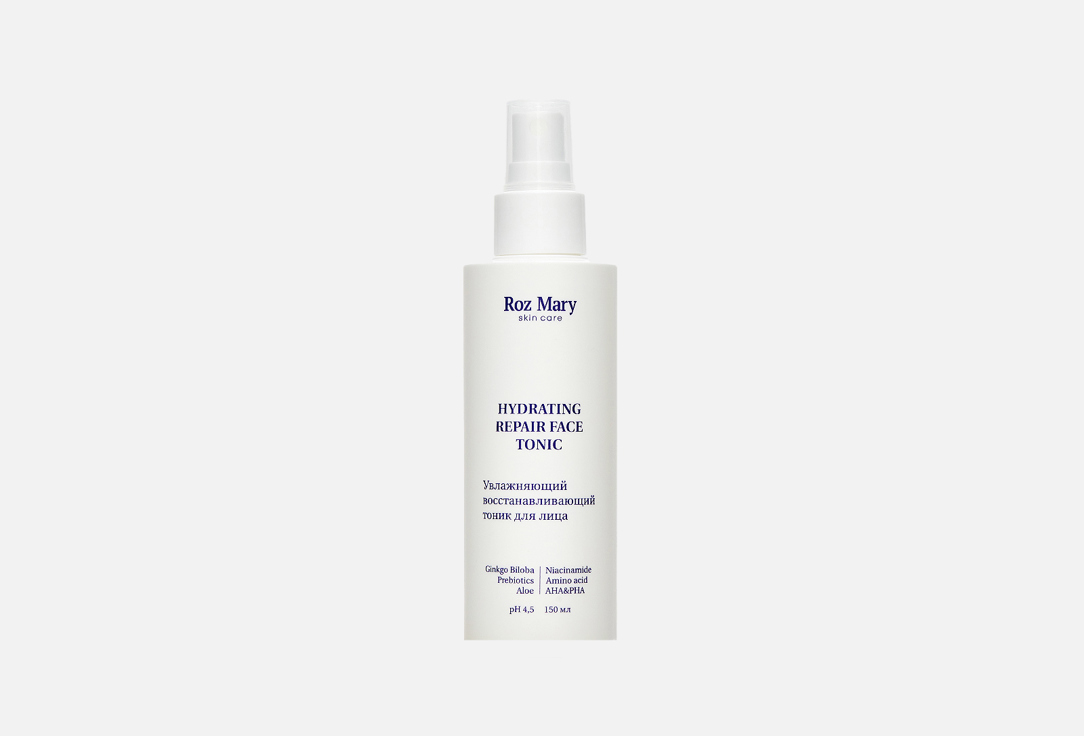 Увлажняющий тоник для лица ROZ MARY Hydrating repair face tonic 150 мл