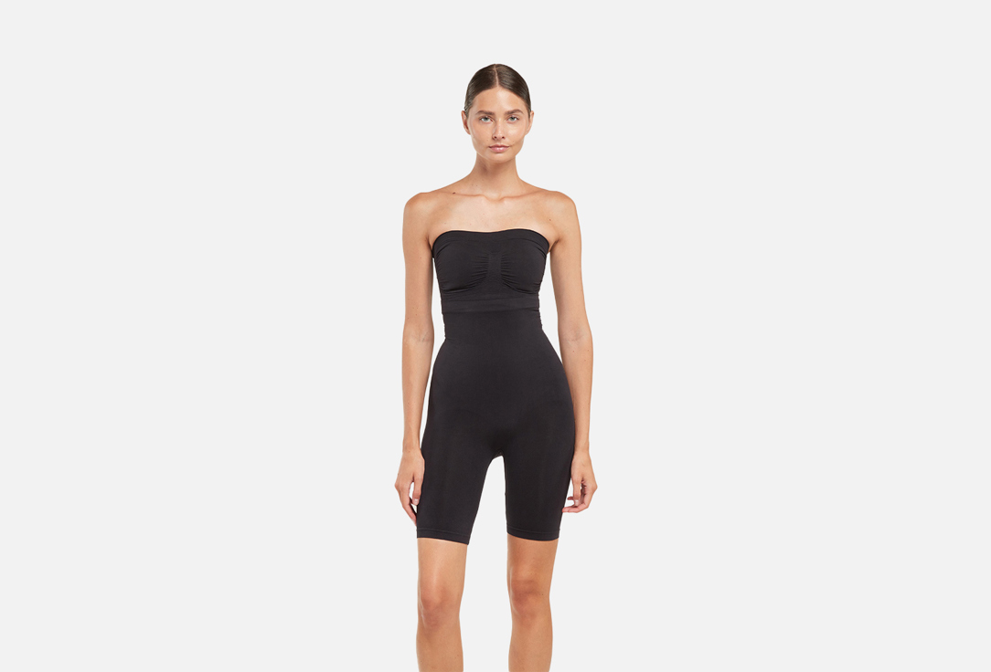 Изображение товара Шорты с высокой посадкой BYE BRA черные для коррекции фигуры