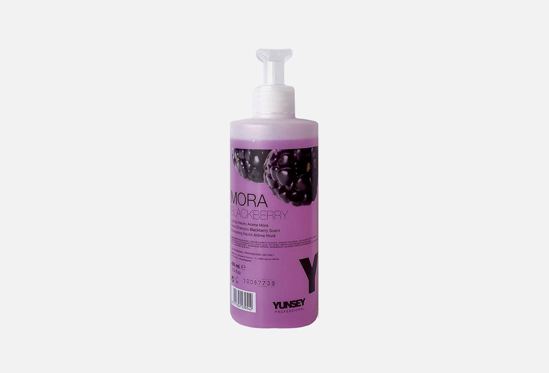 шампунь для волос yunsey professional neutral mango scent 400 мл Шампунь для волос YUNSEY PROFESSIONAL NEUTRAL BLACKBERRY SCENT 400 мл