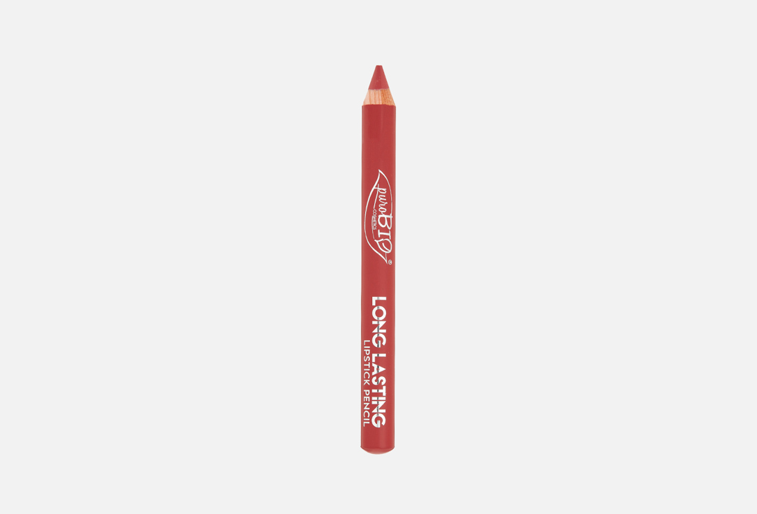 Помада-карандаш для губ PuroBio Cosmetics Long Lasting 015L, теплый розовый