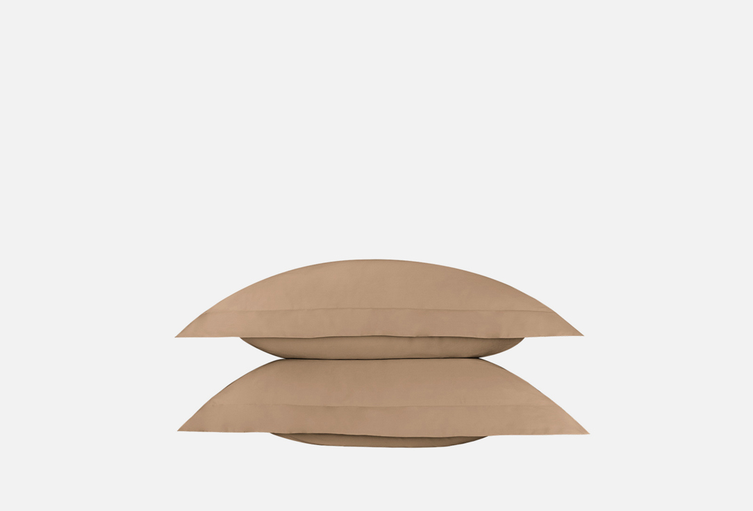 

Комплект наволочек BELLEHOME, Коричневый, Стефания Cappucino, коричневый, 70х70