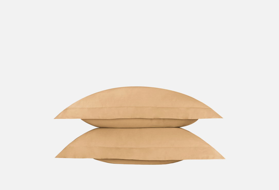 Изображение товара Комплект наволочек BELLEHOME Стефания Honey, бежевый, 70х70